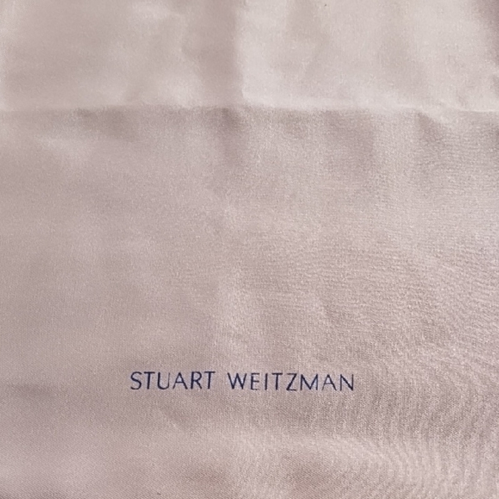 (6) Stuart Weitzman Blush Pink Dust Bags - Picture 2 of 5